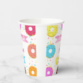 Sweet One Donut Birthday Invitation Paper R Papieren Bekers (Links)