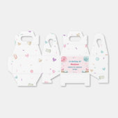 Sweet One Donut Schattige Kleurrijk Bedankdoosjes (Uitgevouwen)