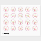 Sweet One Donut Sprinkle Party Favoriet Label (Vel)
