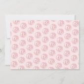 Sweet One Donut thema foto Eerste verjaardag Kaart (Achterkant)