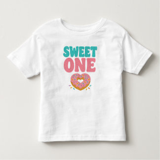 Sweet One Faux borduurwerk Kinder Shirts