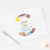 Sweet One First Birthday Favoriete sticker (Envelop)
