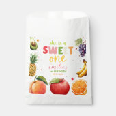 Sweet One Fruit 1e verjaardagsfeest, Zomerfeest Bedankzakje (Voorkant)