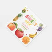 Sweet One Fruit 1st Verjaardag Bash, Zomerfeest Servet (Hoek)