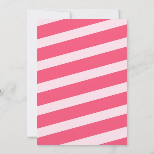 Sweet One Girl Donut, uitgenodigd op de dag van de Kaart (Achterkant)