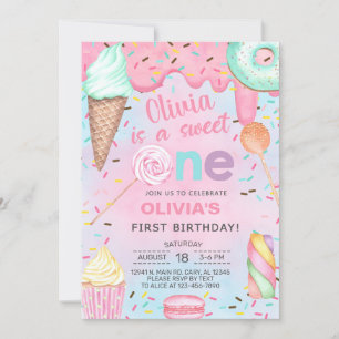 Sweet One girl op de eerste uitnodiging voor de ee