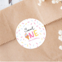 Sweet One Ice Cream Eerste 1e Verjaardagsfeest