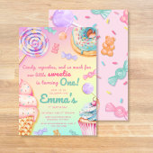 Sweet One Invitation Kaart