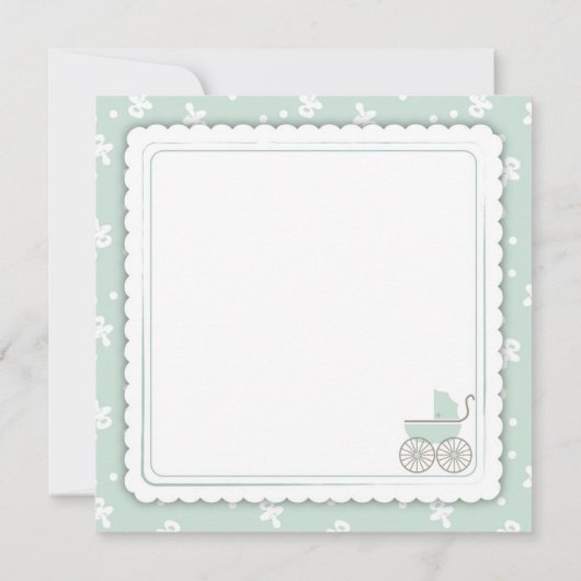 Sweet One Kaart Square (Achterkant)