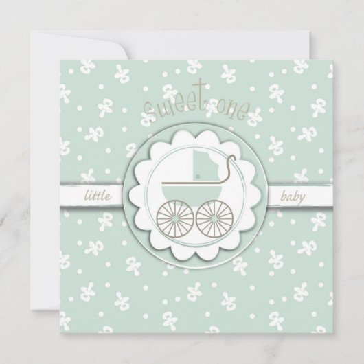 Sweet One Kaart Square (Voorkant)