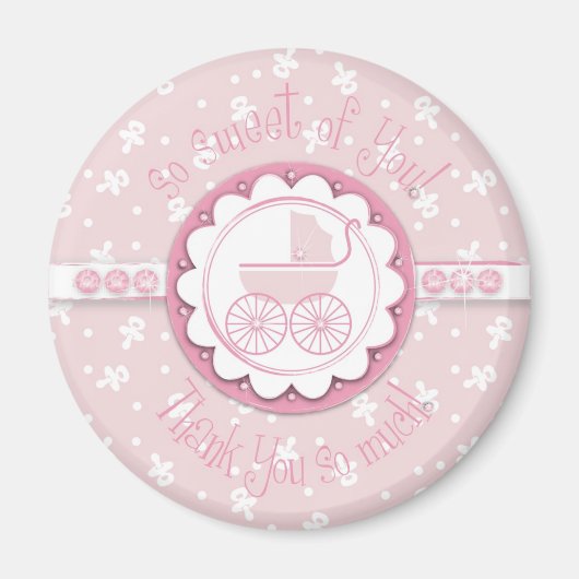 Sweet One Meisje TY Magnet (Voorkant)