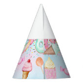 Sweet One meisje verjaardagsfeestje pet. Feesthoedjes (Achterkant)