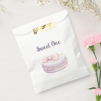 Sweet One Pastel Favor Bag First Birthday Party Bedankzakje