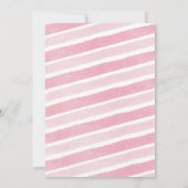 Sweet One Pastel Roze Ice Cream 1e Verjaardag Kaart (Achterkant)