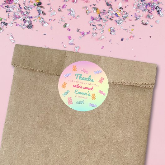 Sweet One  Ronde Sticker