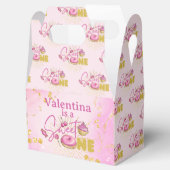 Sweet One Roze Desserts Meisje's 1e Verjaardagsfee Bedankdoosjes (Geopend)