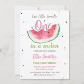 Sweet One Summer Party Kaart voor meisjes (Voorkant)