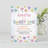 Sweet One Valentijn 1e verjaardag Kaart (Staand voorkant)