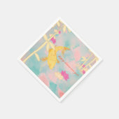 Sweet Oranje Koi Servet (Hoek)