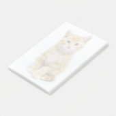 Sweet Oranje Tabby Post-it® Notes (Schuin)