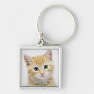 Sweet Oranje Tabby Sleutelhanger