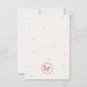 Sweet Owl Birthday Kaart (Achterkant)