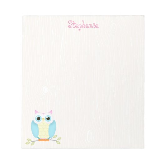Sweet Owl Notitieblok (Voorkant)