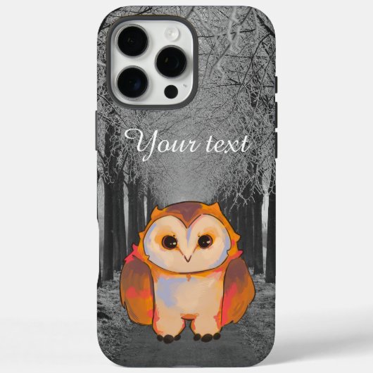 Sweet owl, winter uil Case-Mate iPhone case (Achterkant)