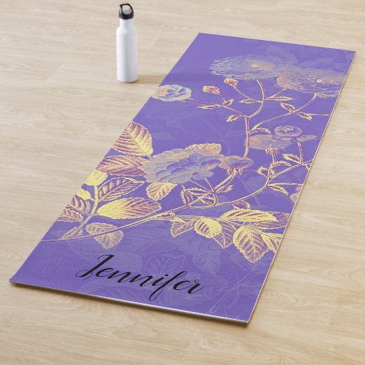 Sweet PAARSE gepersonaliseerde Yoga Mat (In situ)