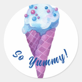 Sweet paarse snoep kinder sticker