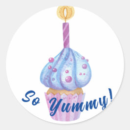 Sweet paarse snoep kinder sticker