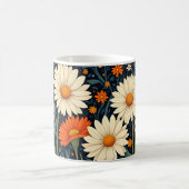 Sweet Painted Daisies Koffiemok (Center)