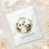 Sweet Panda Beer Baby shower Favor Bags Bedankzakje (Geknipt)