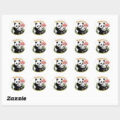 Sweet Panda Love Terug naar school Stickers (Vel)