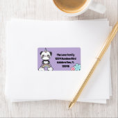 Sweet Panda Unicorn Girly Floral Etiket (Insitu)