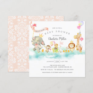 Sweet Parade Baby shower Invitation Kaart