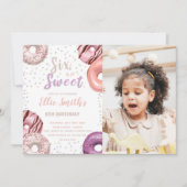 Sweet Party-uitnodigingen voor kinderen Kaart (Voorkant)