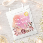 Sweet Pastel Animal Birthday Bedankzakje (Geknipt)