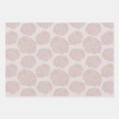 Sweet Pastel Blush Pink Girly Hydrangea Inpakpapier Vel (Voorkant 2)
