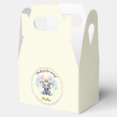 Sweet Pastel Elephant – editable Bedankdoosjes (Geopend)
