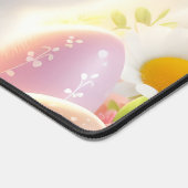 Sweet Pastel Kawaii Kitten Easter Eggs Bureaumat (Hoek)