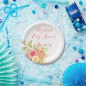 Sweet Pastel Rose Bouquet Paper Bord (Feest)