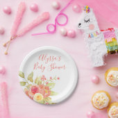 Sweet Pastel Rose Bouquet Paper Bord (Feest)