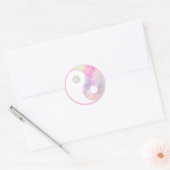 Sweet Pastel Yin Yang Ronde Sticker (Envelop)
