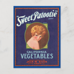 Sweet Patootie Brand Briefkaart