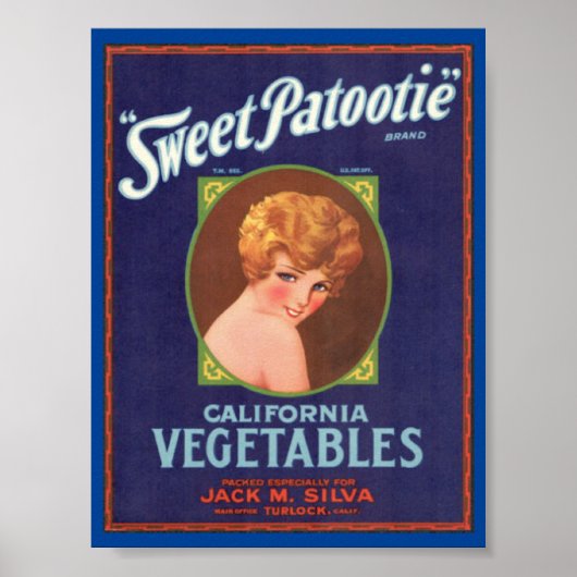 Sweet Patootie Brand Poster (Voorkant)