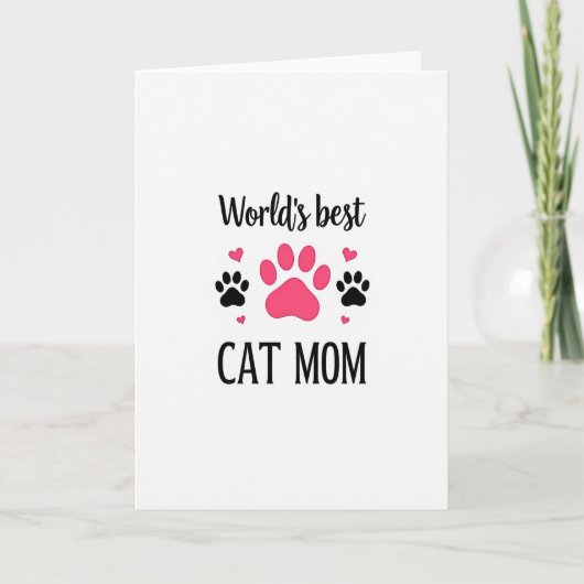 Sweet Paws Moederliefde Kaart (Voorkant)