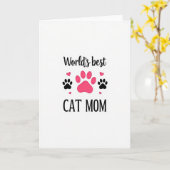 Sweet Paws Moederliefde Kaart (Gele Bloem)