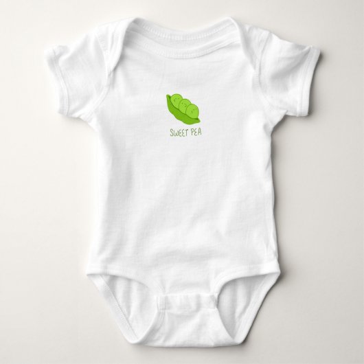 Sweet Pea Baby Bodysuit (Voorkant)