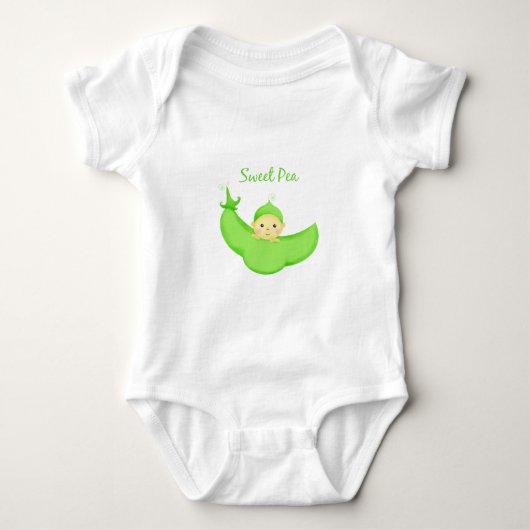 Sweet Pea Baby Romper (Voorkant)